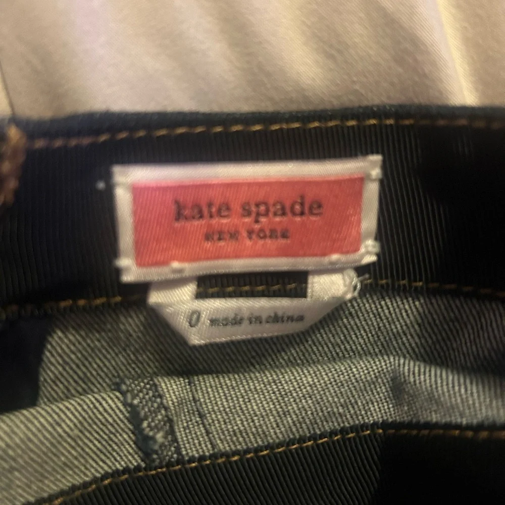 Kate Spade Dark Blue Mini Skirt - Picture 2 of 4